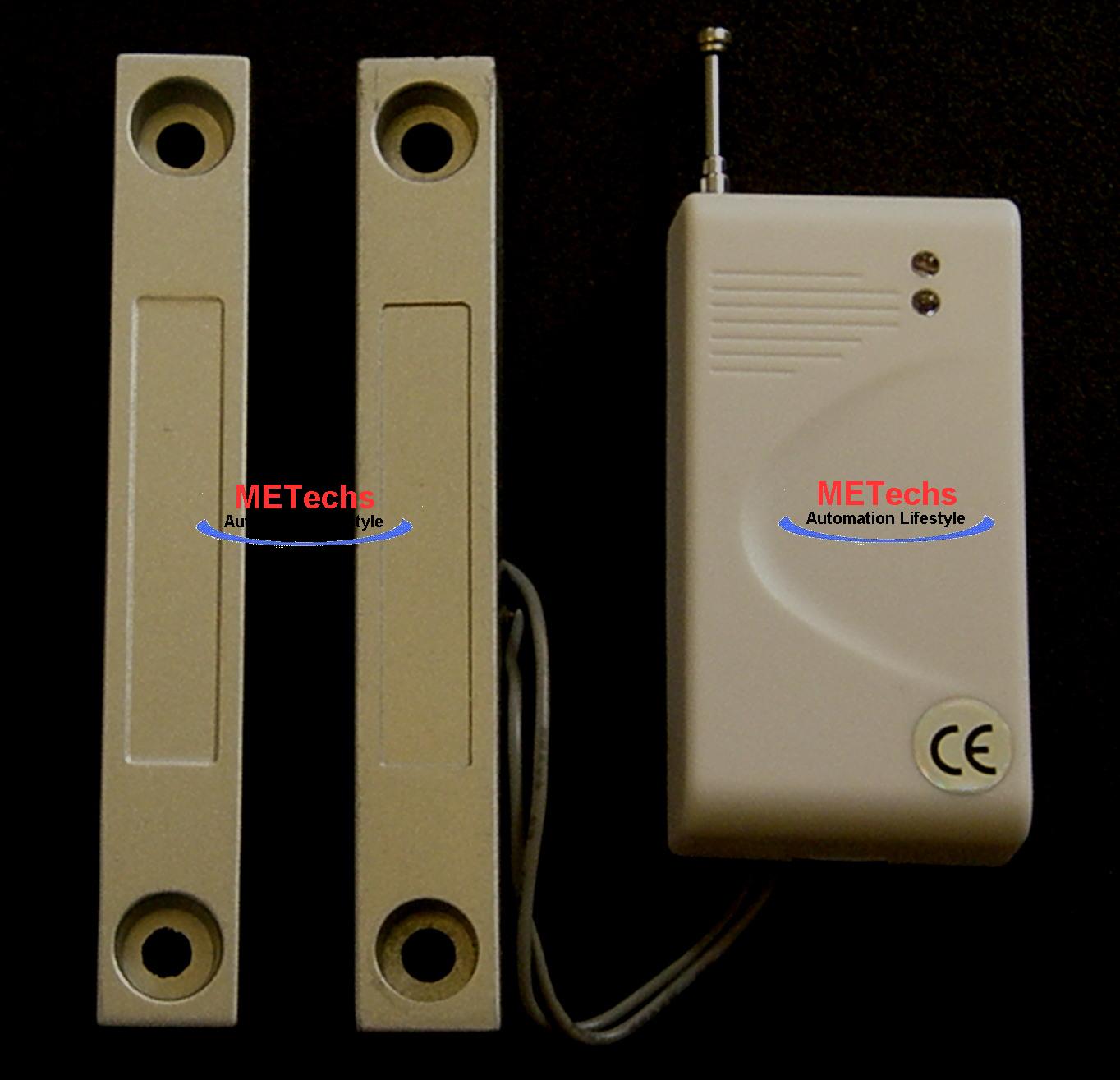 Wireless/wired iron door sensor
