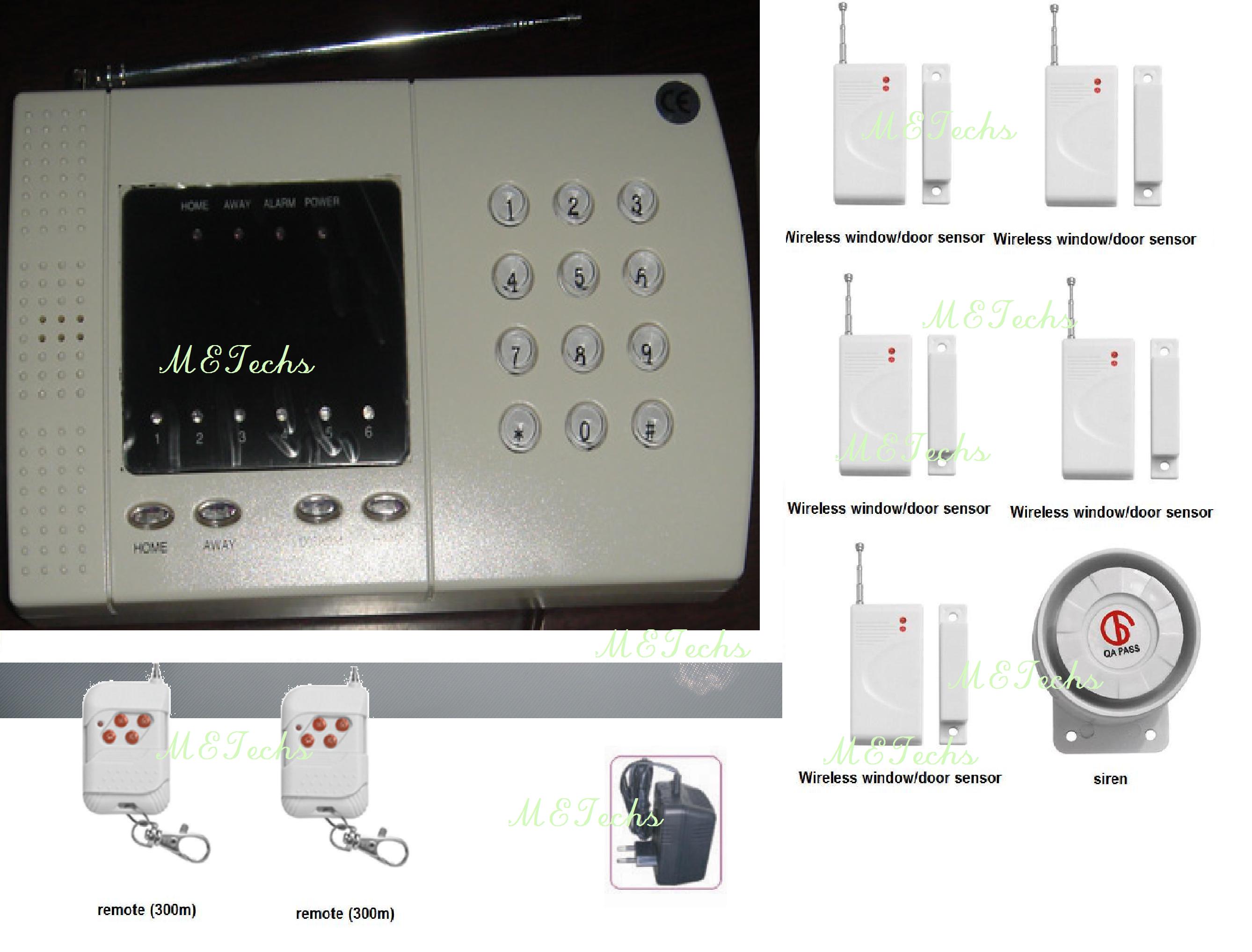 Zone Defence Wireless Home Security Alarm System K - Click Image to Close