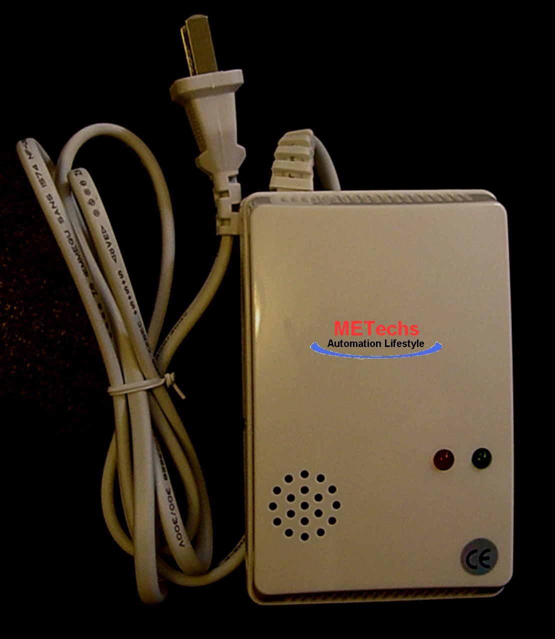 Wireless Gas Alarm Sensor or Detector - Click Image to Close